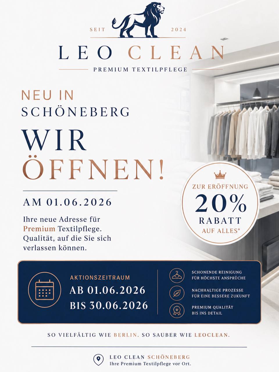 LeoClean Schöneberg – Neu in Schöneberg